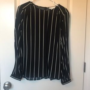 Pinstriped Blouse